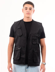 Utility Black Vest