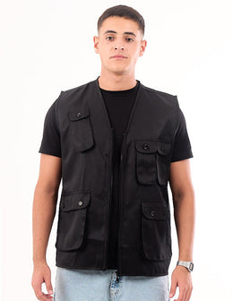 Utility Black Vest