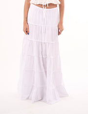 White Maxi Skirt