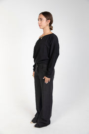 Women’s off‑the‑shoulder cotton tee