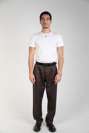 Classic brown trousers